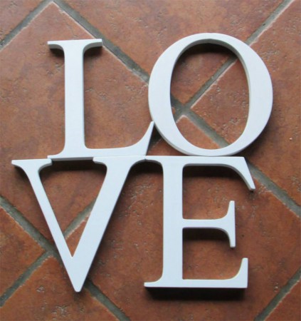 Scritte in legno 100% personalizzabili